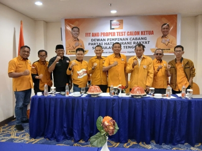 DPD Hanura Sultra Gelar Fit and Proper Test Calon Ketua DPC