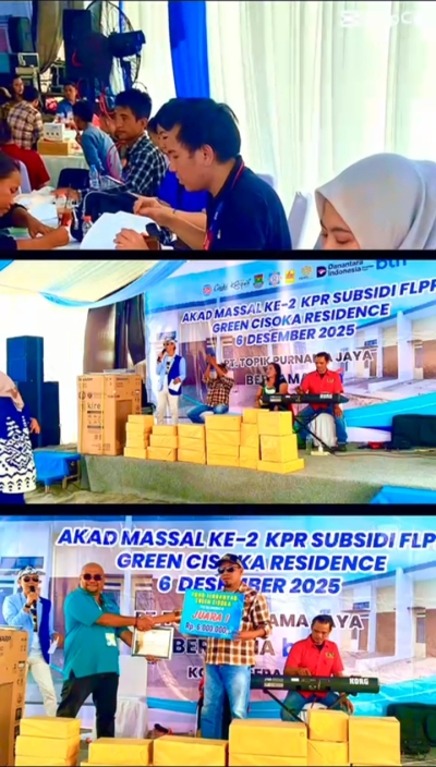 Gelar Akad Massal Tahap II, Perumahan Green Cisoka Residence Berikan Kemudahan dan Hunian yang Nyaman