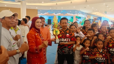 Kejuaraan Karate Wali Kota Cup I Resmi Ditutup