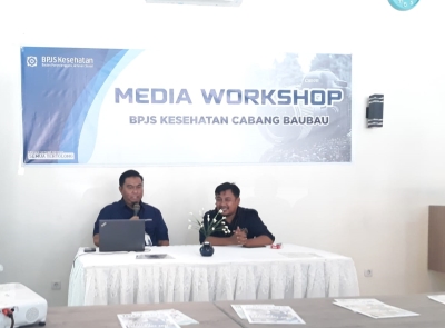 Perkenalkan New Rehab JKN,BPJS Baubau Gandeng Wartawan