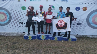 Ukir Prestasi di Archery Tournament 2025 di Palu, Atlet Panahan Baubau Sabet Dua Emas
