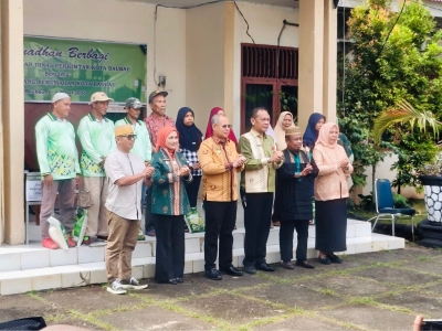 Disperkimtan Baubau Gandeng Developer Salurkan 1.200 Paket Beras untuk Kaum Dhuafa