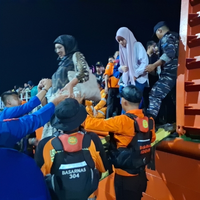 KM Alif Berkah Kandas di Perairan Kepulauan Bokori