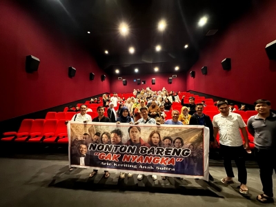 Nobar Film 'Gak Nyangka', Bentuk Dukungan KAHMI Sultra Untuk Karya Anak Daerah