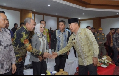 Wali Kota dan Wawali Baubau Hadiri Rakor Pencegahan Korupsi Pelayanan Publik