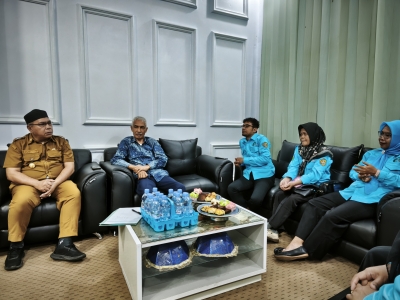 Kepala Bappeda Tatap Muka dengan Tim Forum Kota Baubau Sehat