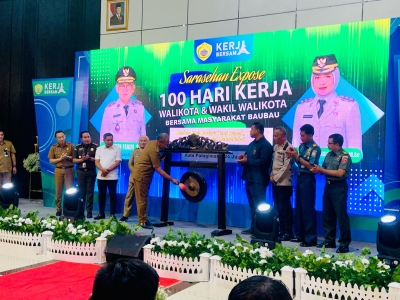 83 Persen Capaian 100 Hari Kerja, Yusran-Hamsinah Mohon Doa Restu Melangkah Bangun Kota Baubau