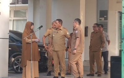 Sidak di Distanak Sultra,Hugua : Disiplin Itu Mahkota Segalanya
