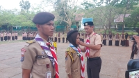 Persami GUdep Morikana yang dirangkai dengan pelantikan Penegak Bantara