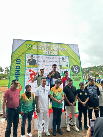 Kota Baubau Juara Umum Kejurda Atletik 2025  Sultra