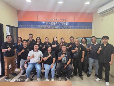 Plt Ketua PWI Minahasa Utara 'Tancap Gas', Mantapkan Program Kerja
