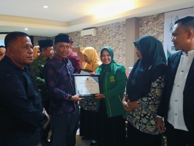 Juara I PAI Award Tingkat Sultra, Hj Tutut Anggriyani Wakili Sultra di Tingkat Nasional