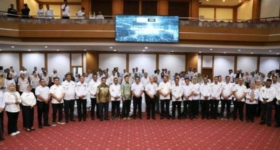 Launching SIMDATA,Gubernur Sultra Dukung Kebijakan Nasional Satu Data Indonesia