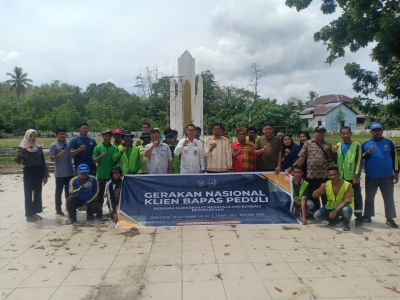Jelang Hari Pahlawan, jiBapas Kelas II Baubau Gelar Aksi Klien Peduli