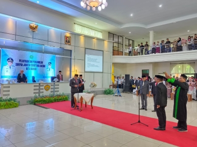 Lantik La Ode Darusalam Jadi Sekda Definitif, Wali Kota Baubau Tekankan Akselarasi Program, Disiplin dan Integritas Serta Digitalisasi Birokrasi